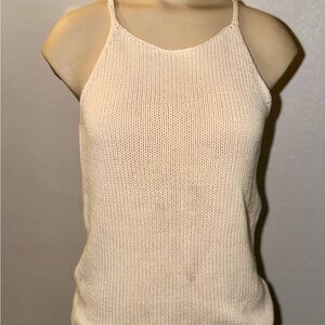 Banana Republic Ivory Knit Top
